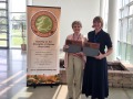 Lifetime Legacy Award--Mary Steen;  Up-and-Comer Award--Ciara Hoegh